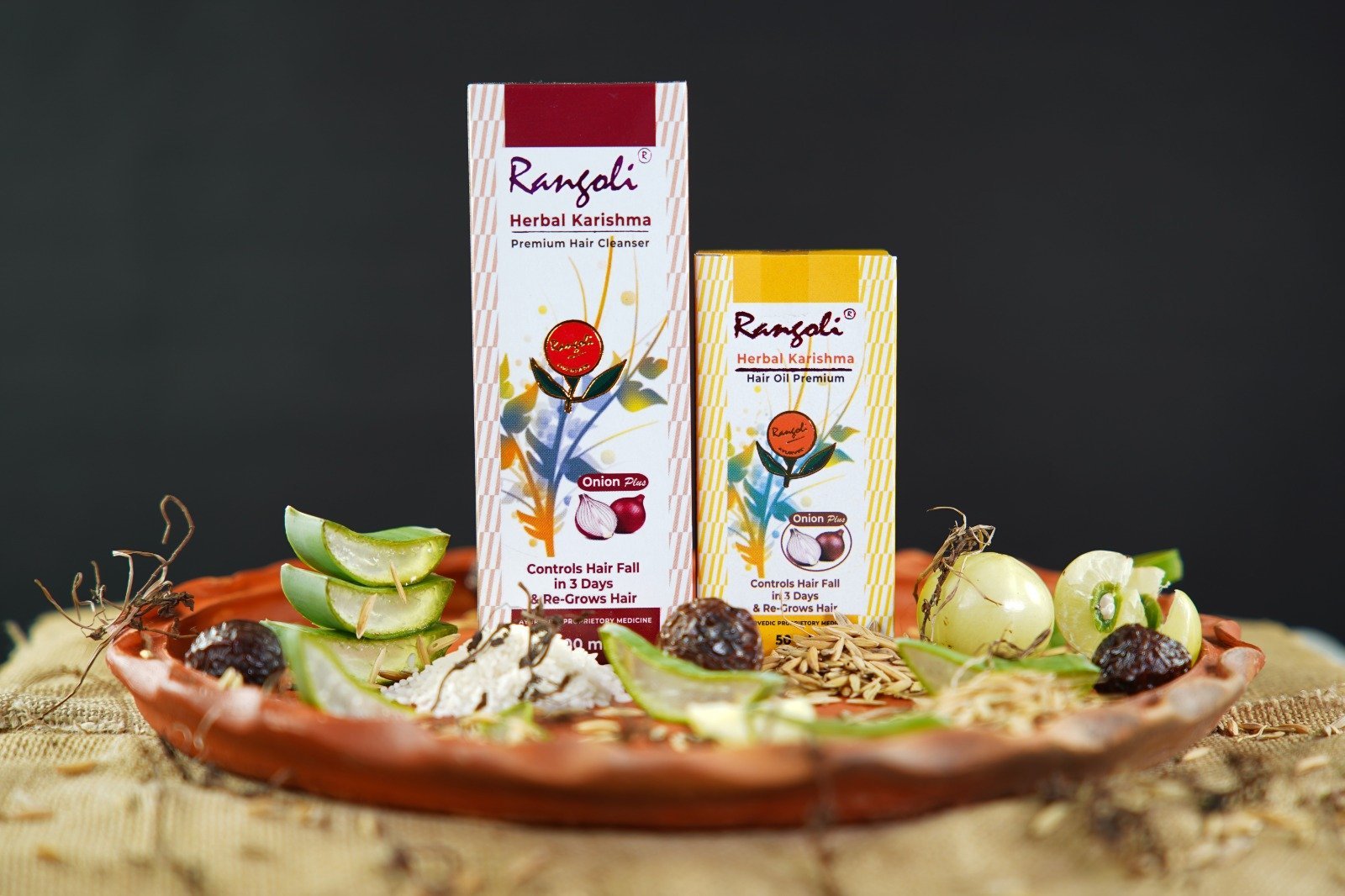 3Day Hair Fall Control Challenge Rangoli Ayurved Industries