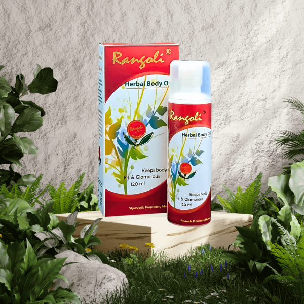 Rangoli Herbal Body Oil - Image 2